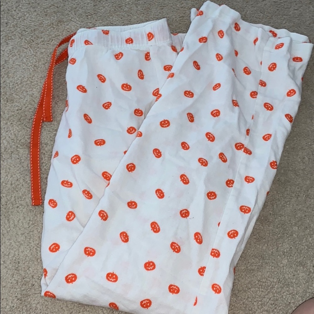 Pumpkin Patterned PJ Pants